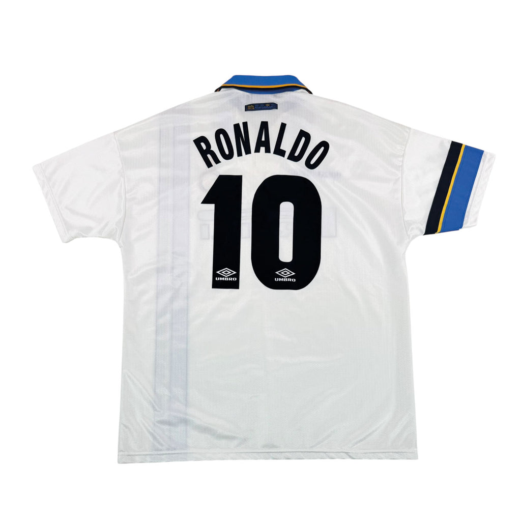 INTER MILAN 1997/98 AWAY SHIRT - #10 RONALDO NAZARIO (SIZE XL)