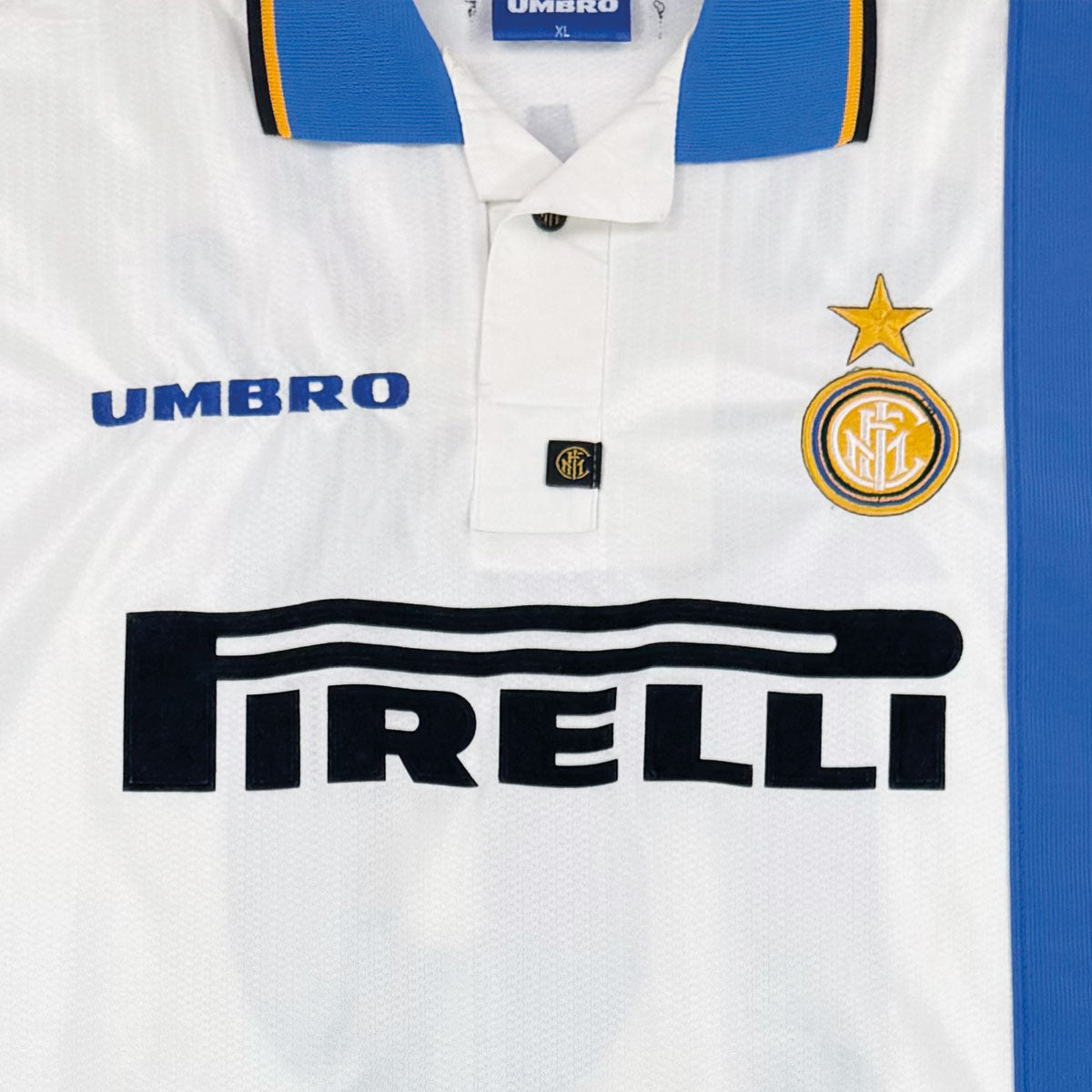 INTER MILAN 1997/98 AWAY SHIRT - #10 RONALDO NAZARIO (SIZE XL)
