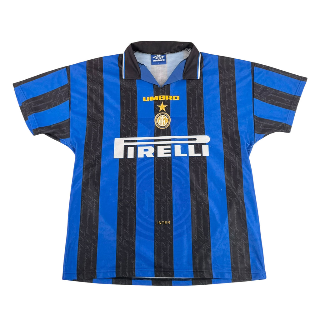 INTER 1996/97 HOME SHIRT - #9 ZAMORANO