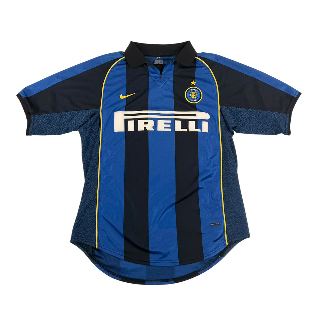 INTER MILAN 2001/02 HOME SHIRT - #9 RONALDO (SIZE S)