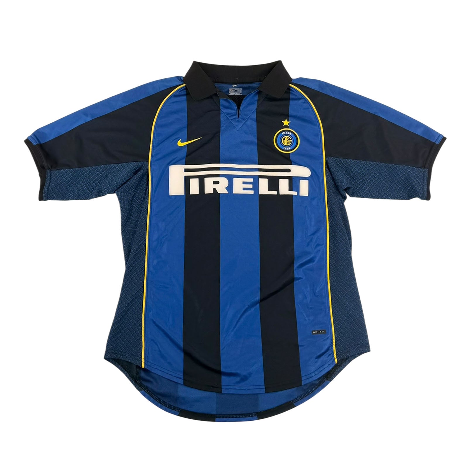 INTER MILAN 2001/02 HOME SHIRT - #9 RONALDO (SIZE S)