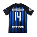 INTER MILAN 2018/19 HOME SHIRT – SIGNED #14 NAINGGOLAN (SIZE L) WITH VIDEOPROOF