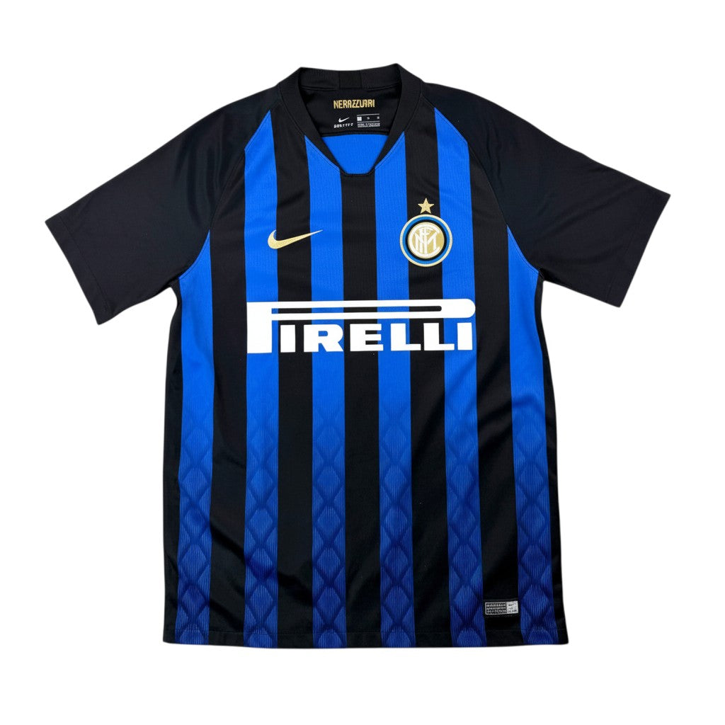 INTER MILAN 2018/19 HOME SHIRT – SIGNED #14 NAINGGOLAN (SIZE M) WITH VIDEOPROOF