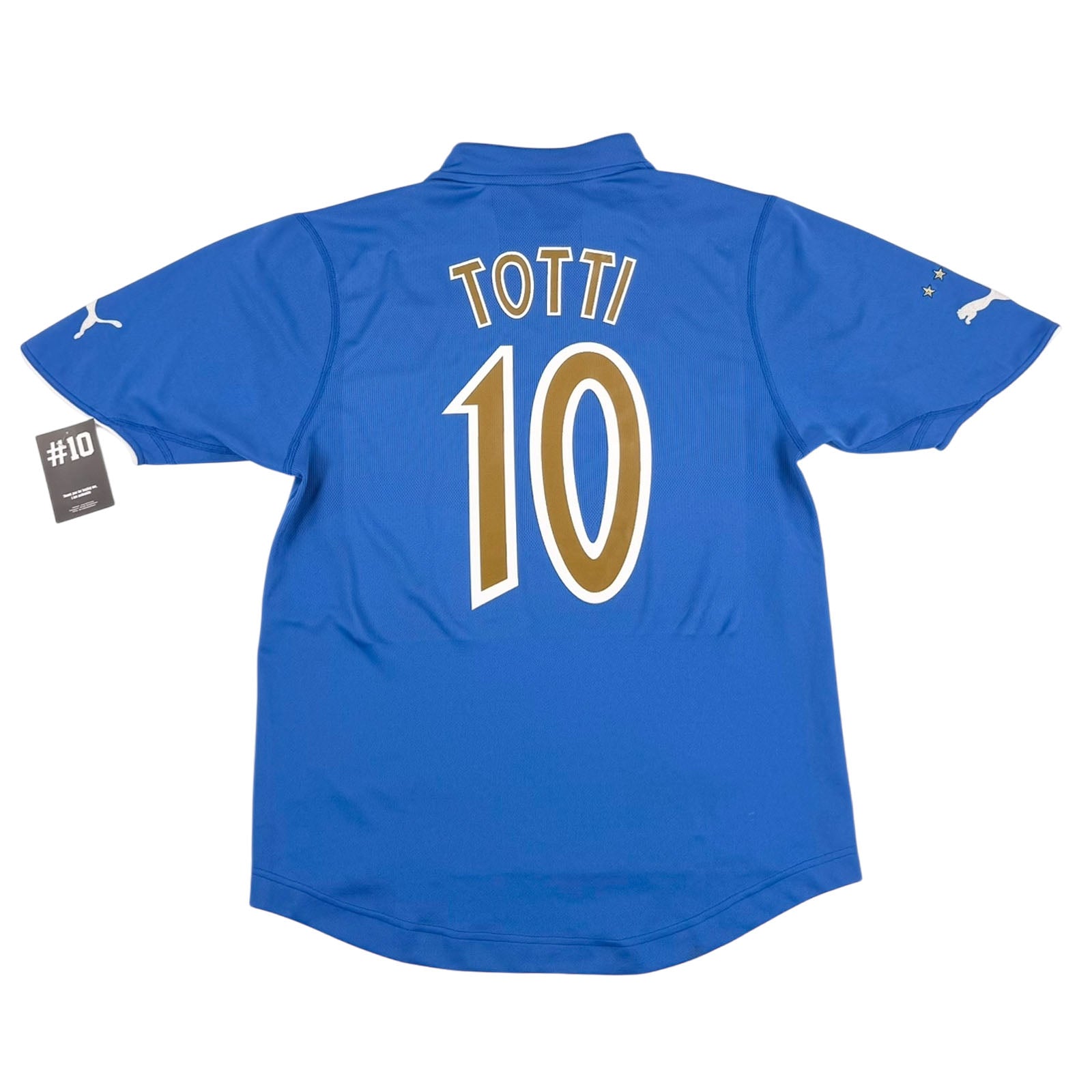 ITALY 2003/04 HOME SHIRT - #10 TOTTI (SIZE M)
