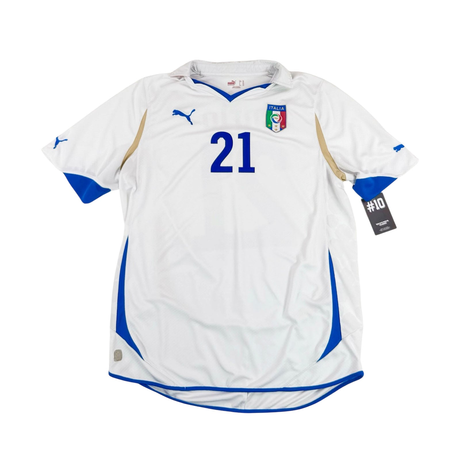 ITALY 2010/11 AWAY SHIRT - 21 PIRLO