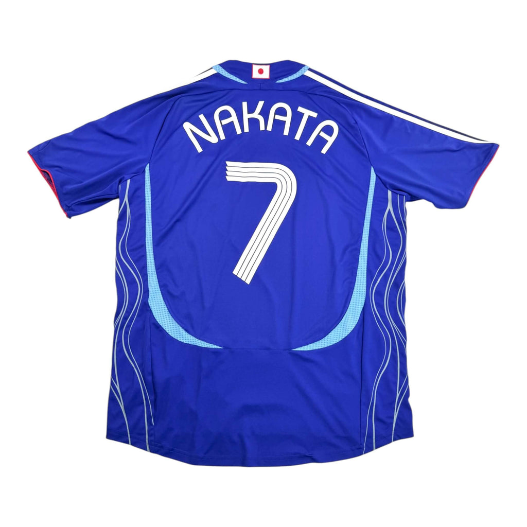 JAPAN 2006/08 HOME SHIRT - #7 NAKATA
