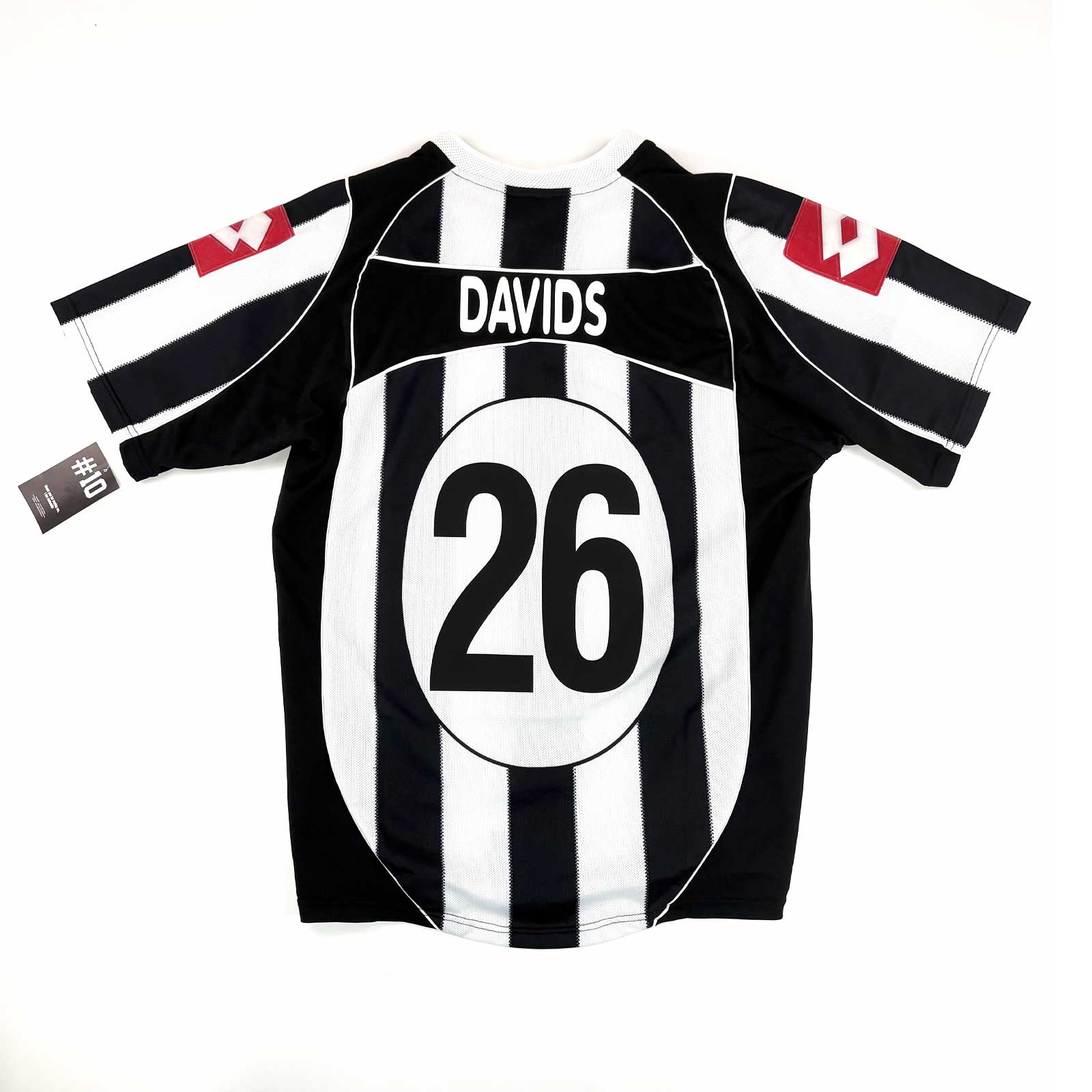 JUVENTUS 2002/03 HOME SHIRT #26 DAVIDS