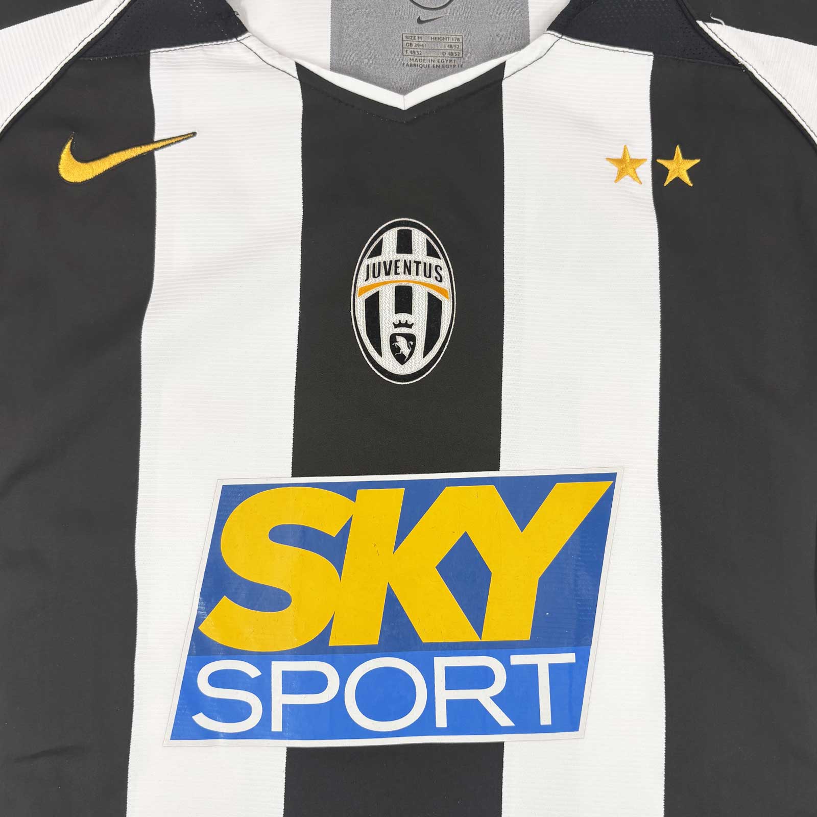 JUVENTUS 2004/05 HOME SHIRT - #11 NEDVED 