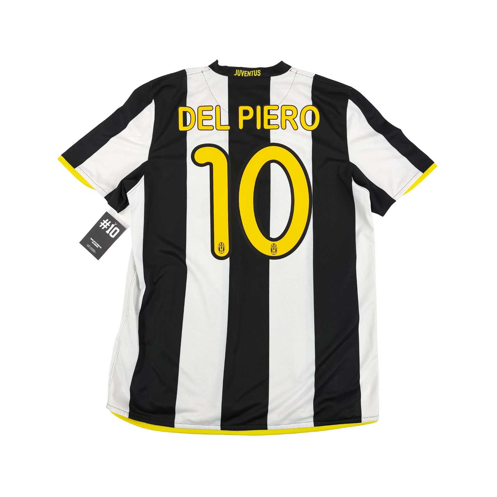 JUVENTUS 2008/09 HOME SHIRT – #10 DEL PIERO 