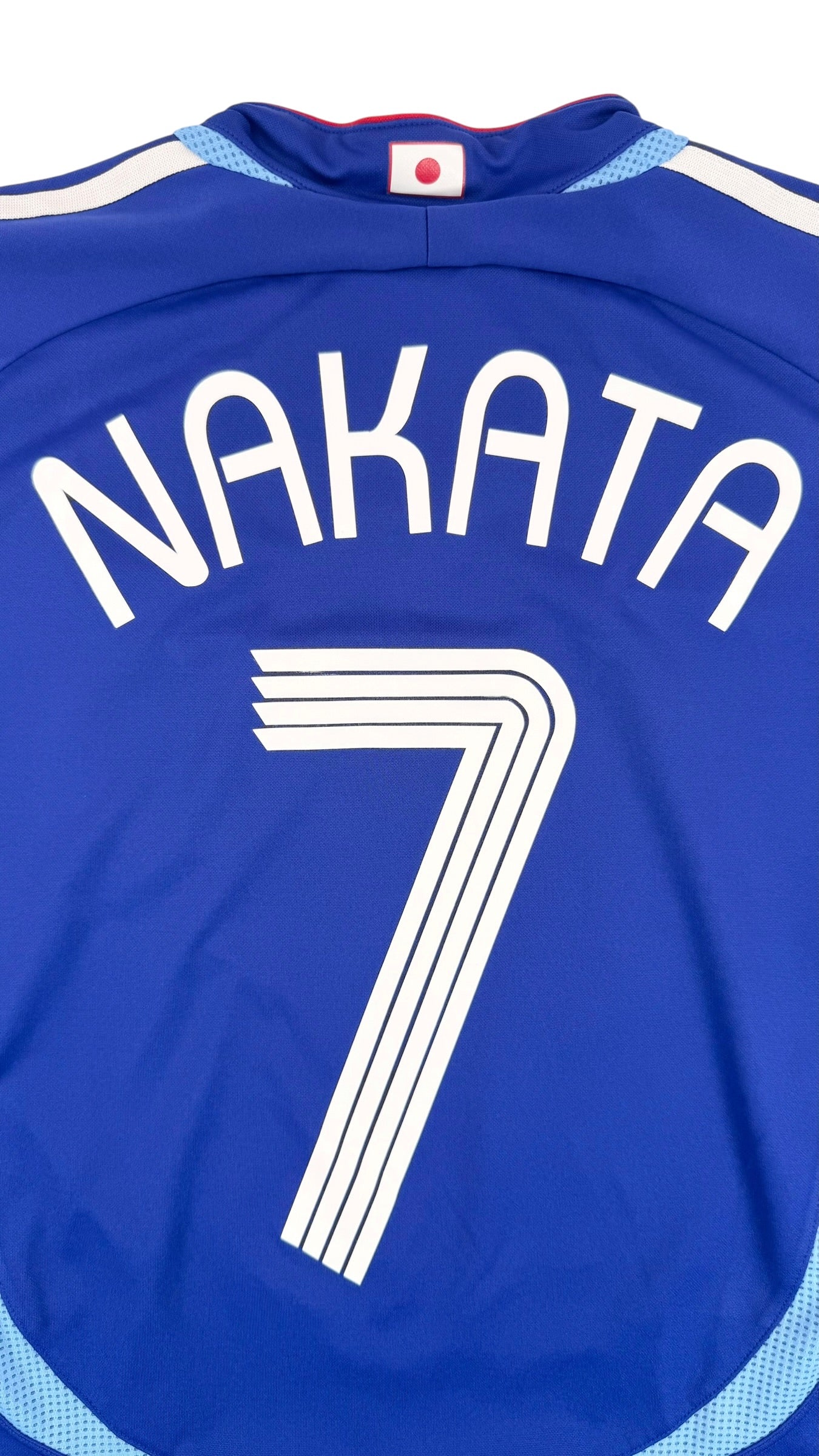 JAPAN 2006/07 HOME SHIRT - #7 NAKATA (SIZE S)