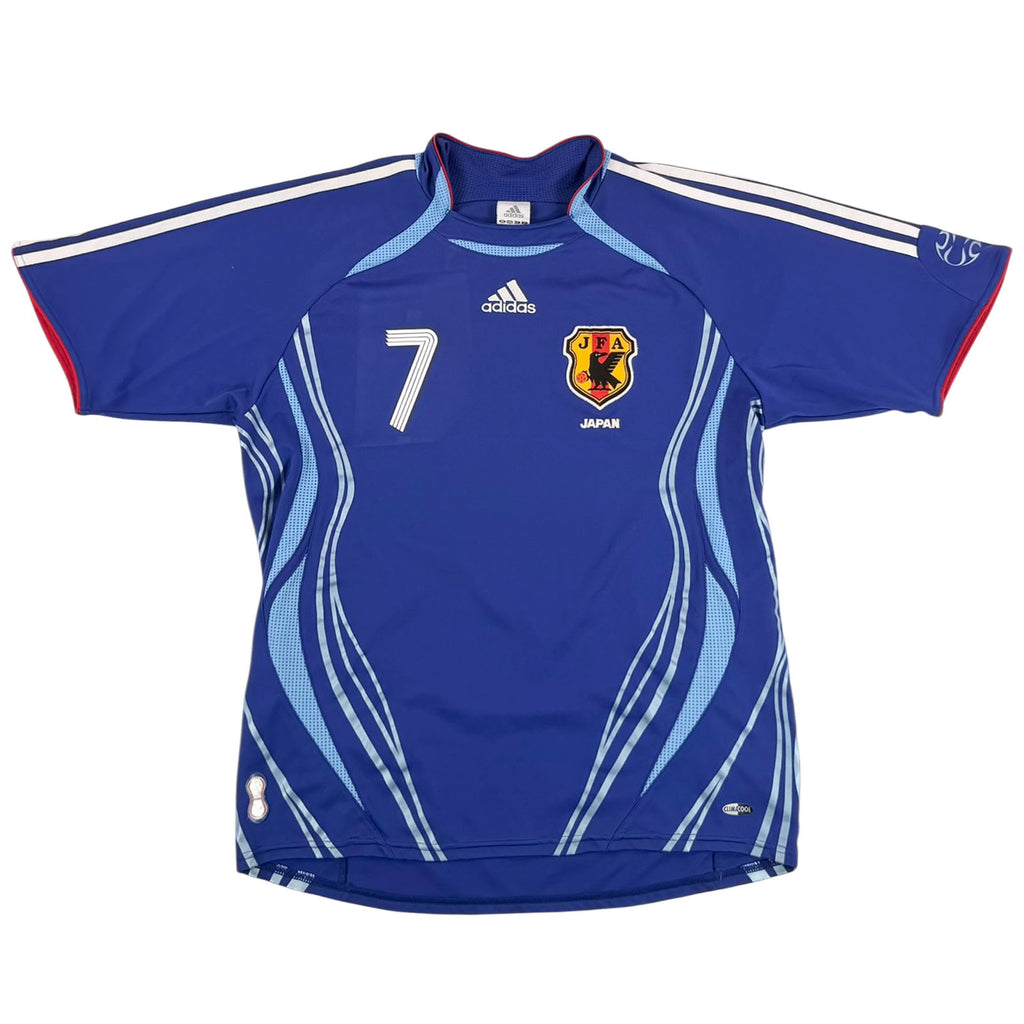 JAPAN 2006/07 HOME SHIRT - #7 NAKATA (SIZE S)
