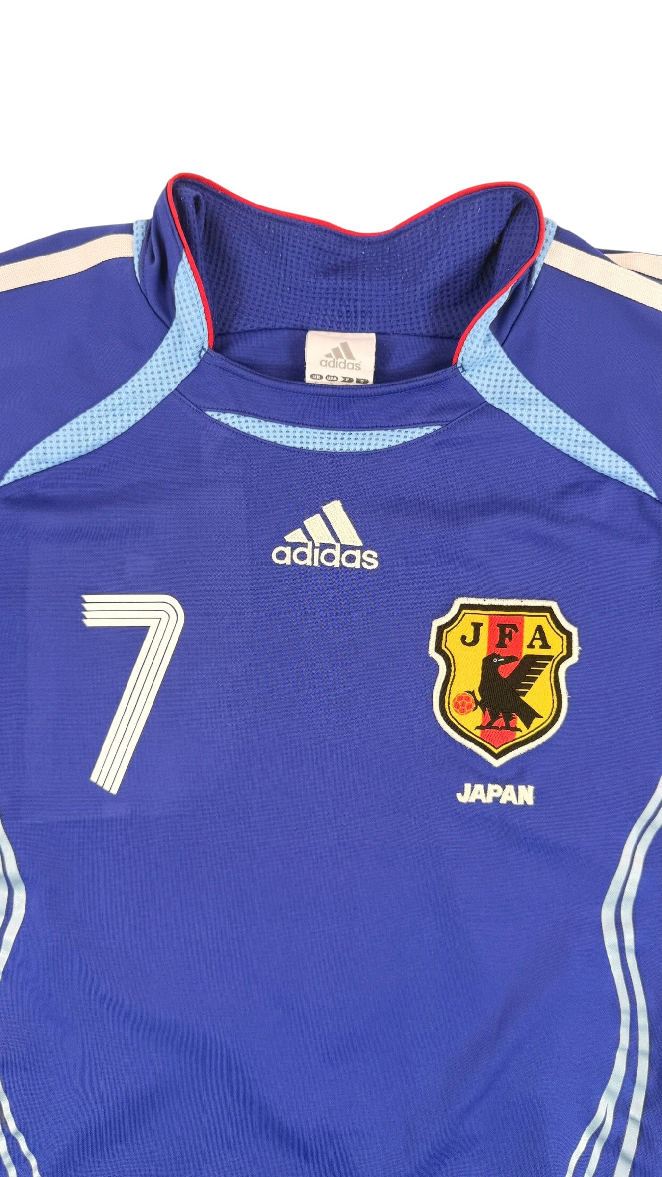 JAPAN 2006/07 HOME SHIRT - #7 NAKATA (SIZE S)