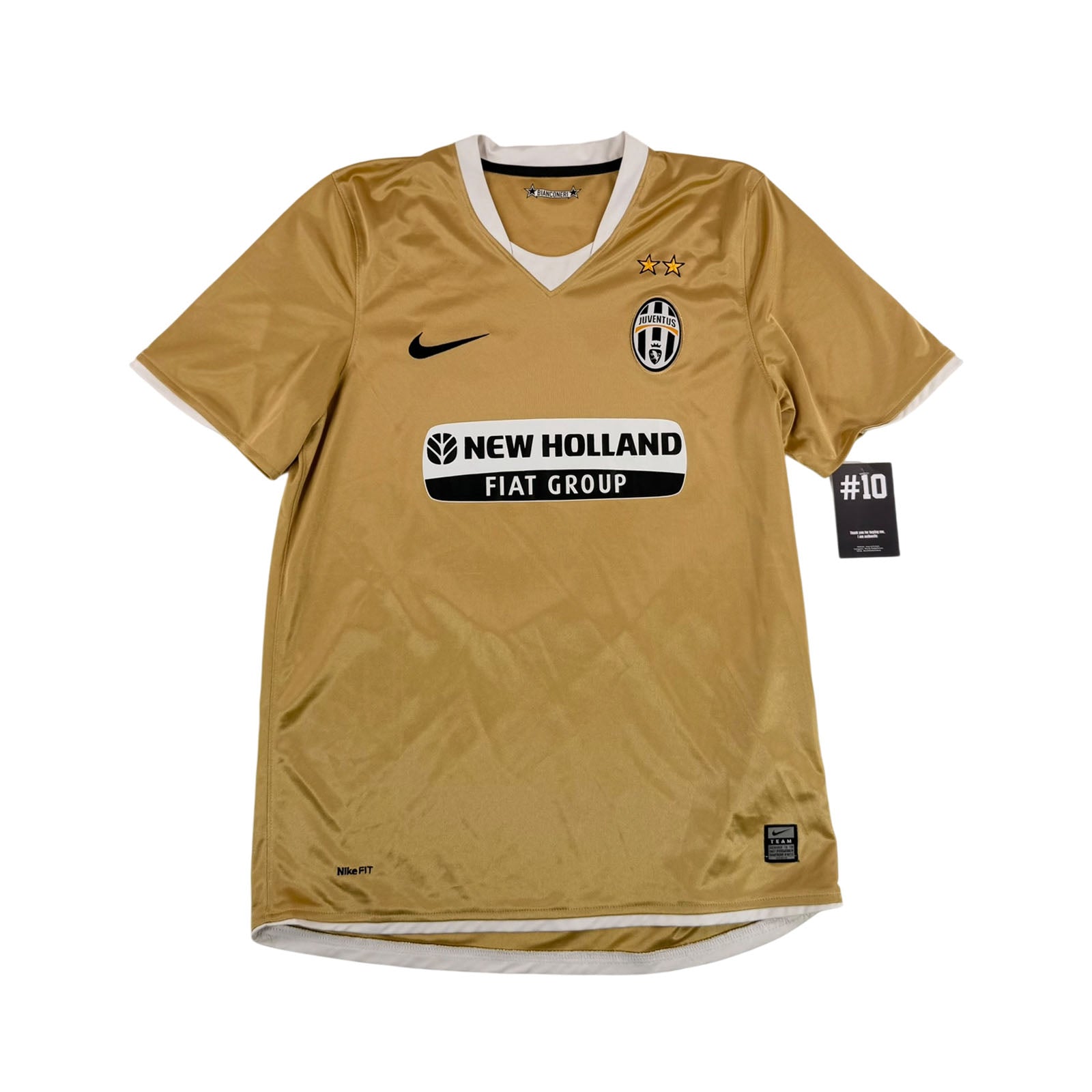 JUVENTUS 2008/09 AWAY SHIRT - #10 DEL PIERO