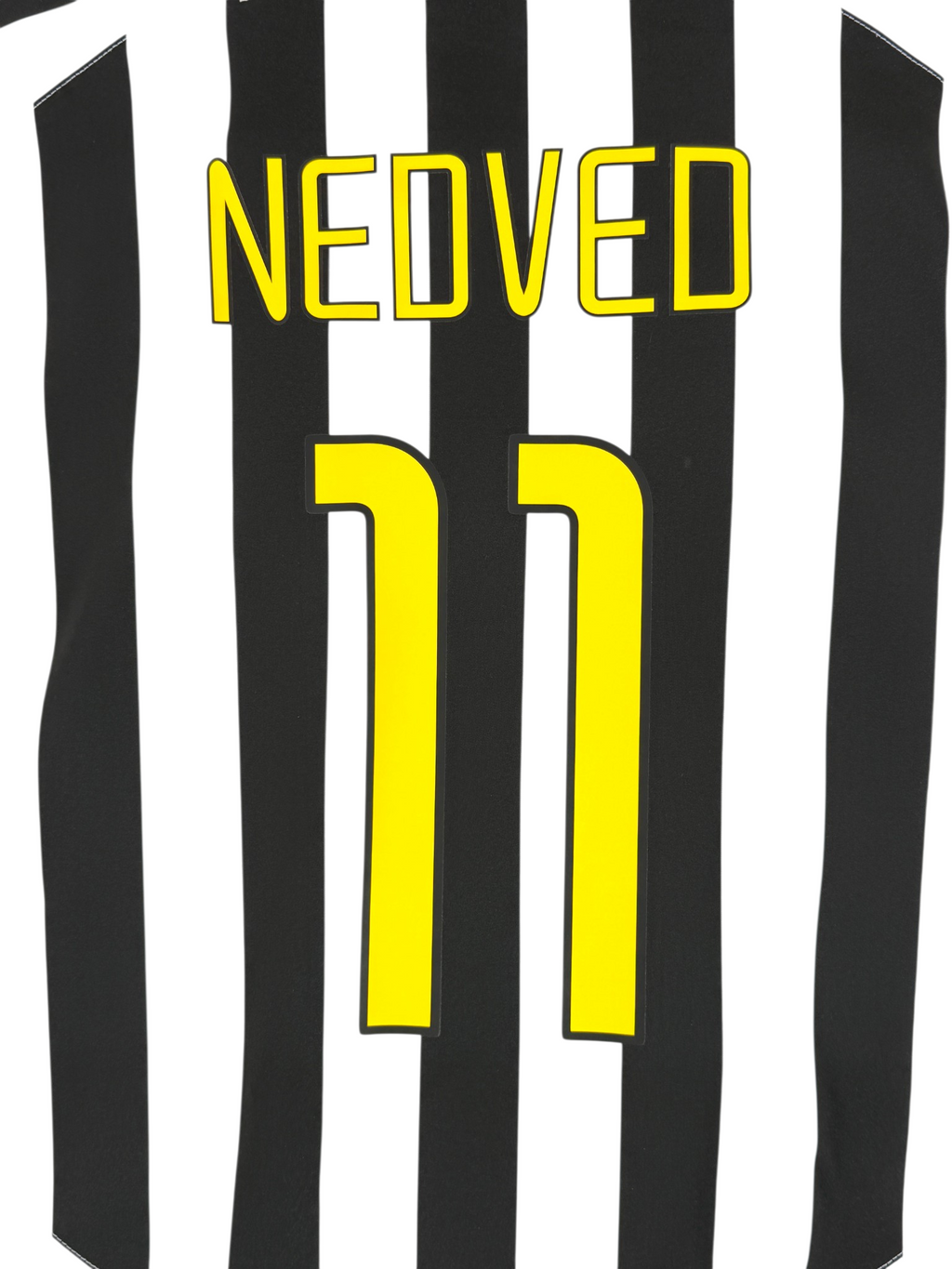 JUVENTUS 2003/04 HOME SHIRT - #11 NEDVED (SIZE XL)