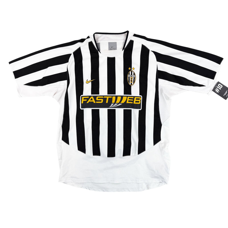 JUVENTUS 2003/04 HOME SHIRT - #11 NEDVED