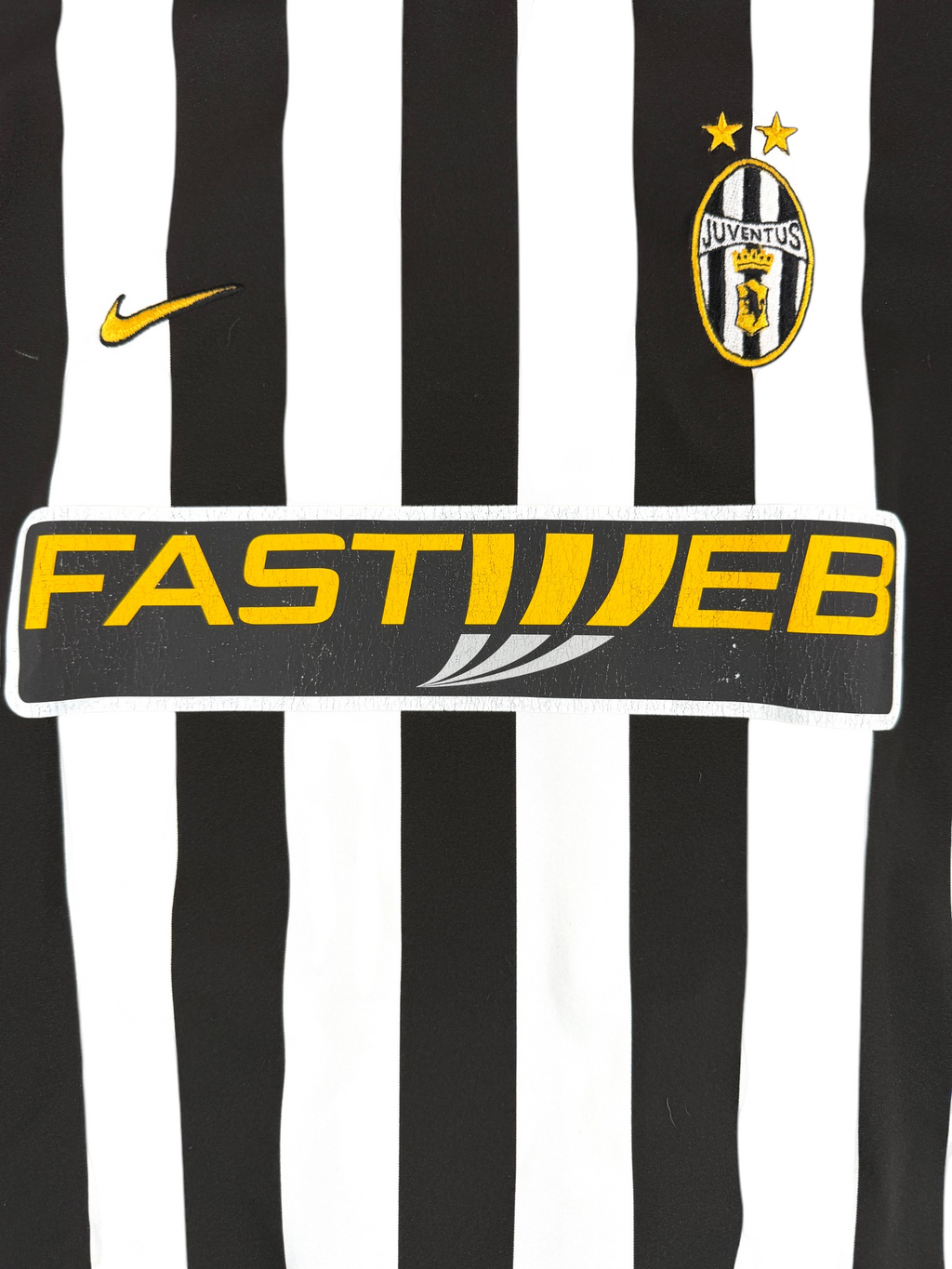 JUVENTUS 2003/04 HOME SHIRT - #11 NEDVED (SIZE XL)
