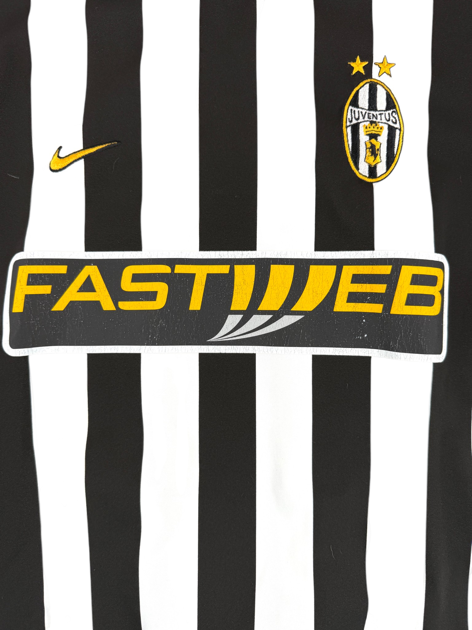 JUVENTUS 2003/04 HOME SHIRT - #11 NEDVED (SIZE XL)