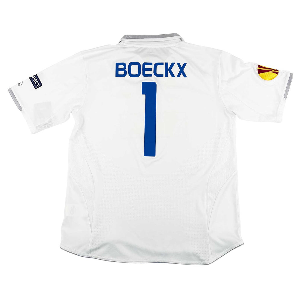 KAA GENT 2010/11 AWAY SHIRT - MATCHWORN/ISSUED  #1 BOECKX