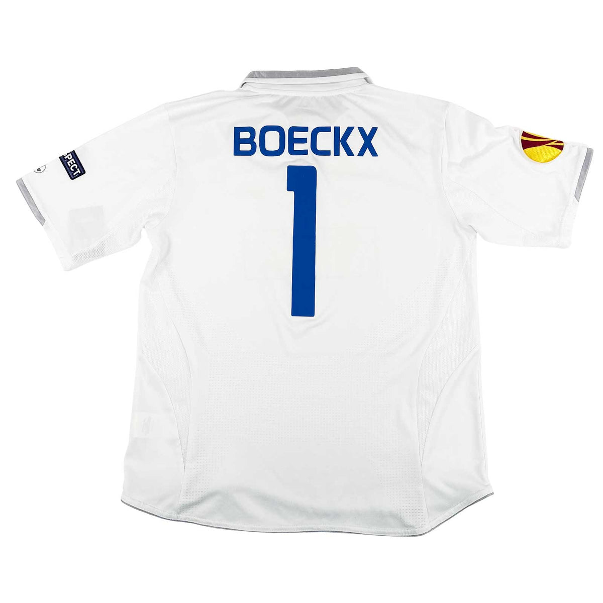 KAA GENT 2010/11 AWAY SHIRT - MATCHWORN/ISSUED  #1 BOECKX