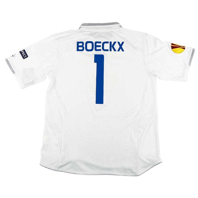 KAA GENT 2010/11 AWAY SHIRT - MATCHWORN/ISSUED  #1 BOECKX