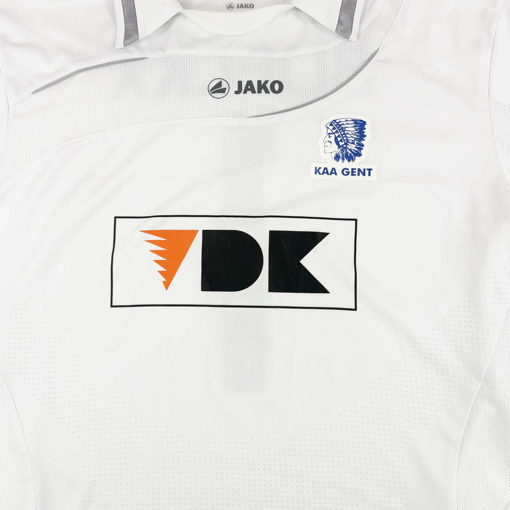 KAA GENT 2010/11 AWAY SHIRT - MATCHWORN/ISSUED  #1 BOECKX