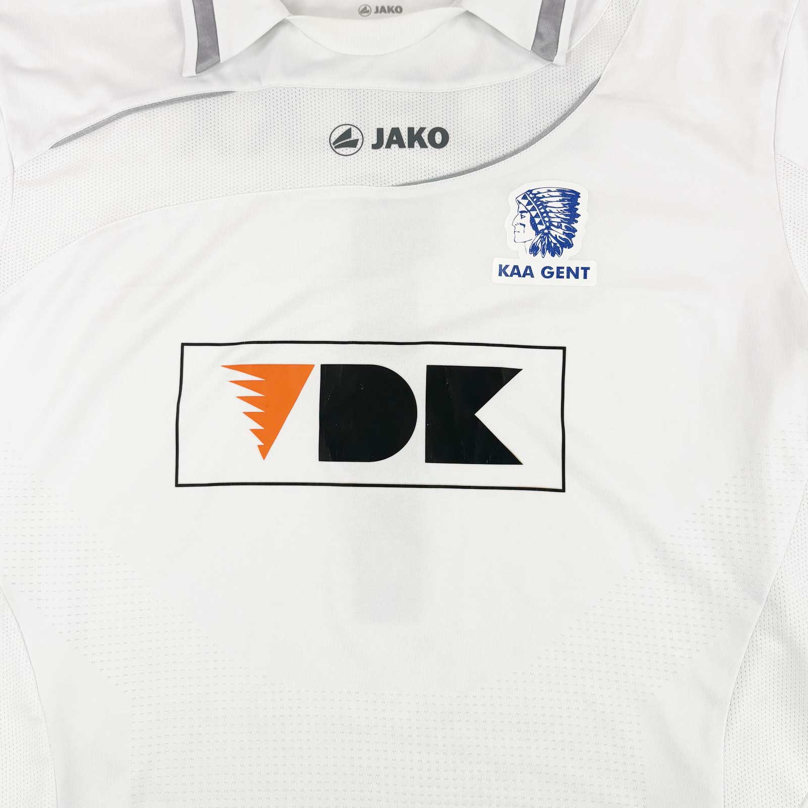 KAA GENT 2010/11 AWAY SHIRT - MATCHWORN/ISSUED  #1 BOECKX