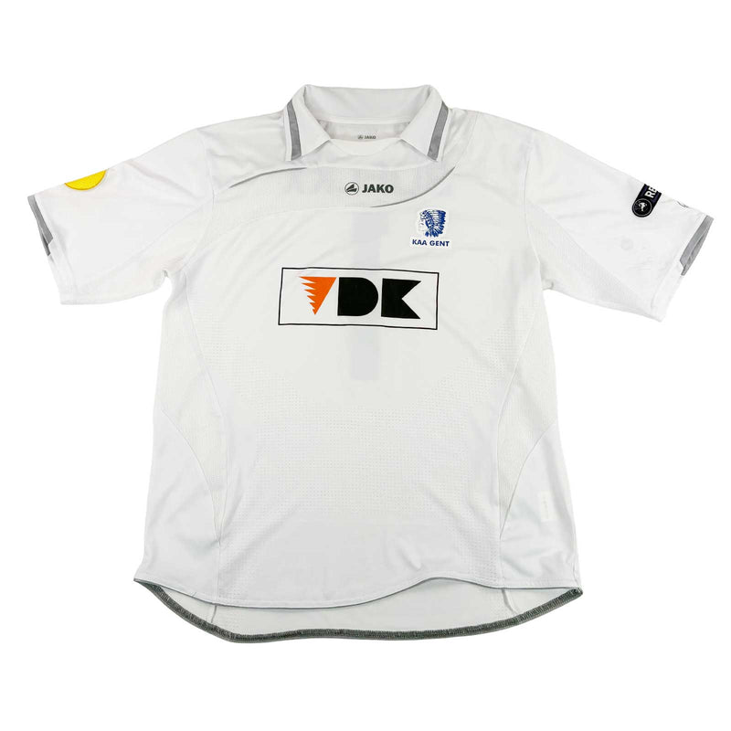 KAA GENT 2010/11 AWAY SHIRT - MATCHWORN/ISSUED  #1 BOECKX
