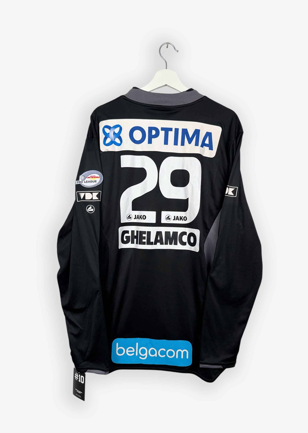 KAA GENT 2011/12 GK SHIRT - MATCHWORN/ISSUED SIGNED #29 JORGACEVIC (SIZE XL)