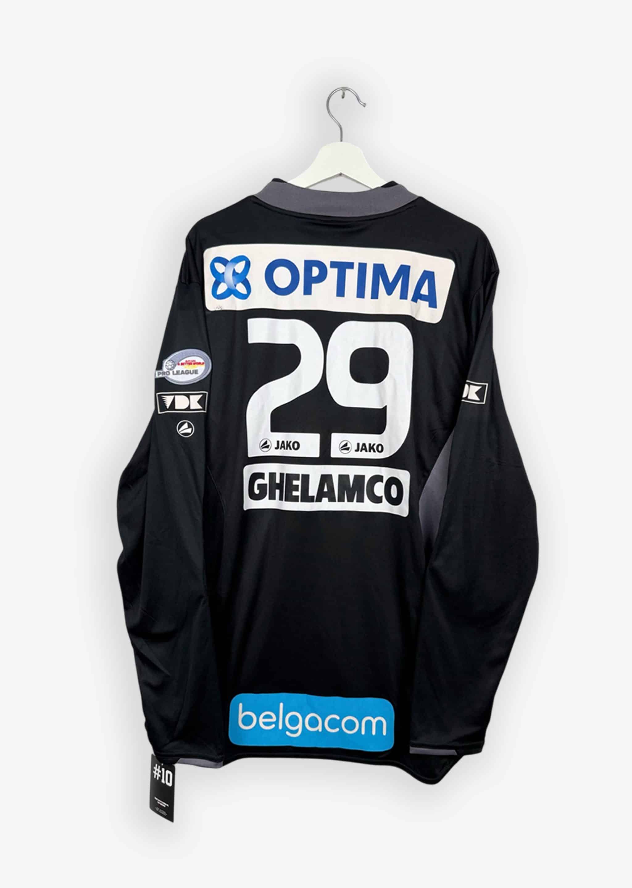 KAA GENT 2011/12 GK SHIRT - MATCHWORN/ISSUED SIGNED #29 JORGACEVIC (SIZE XL)