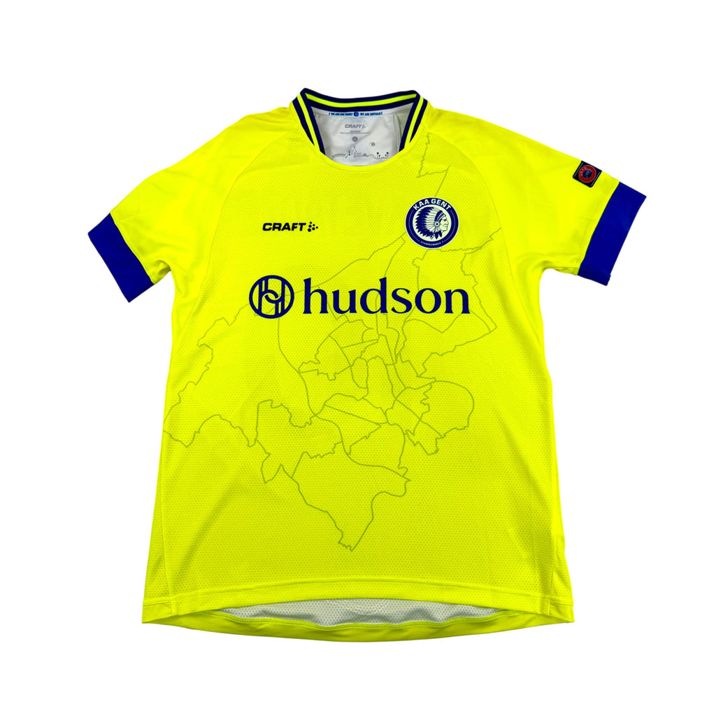 KAA GENT 2020/21 AWAY SHIRT VS BELGRADO – MATCHWORN/ ISSUED #10 CHAKVETADZE