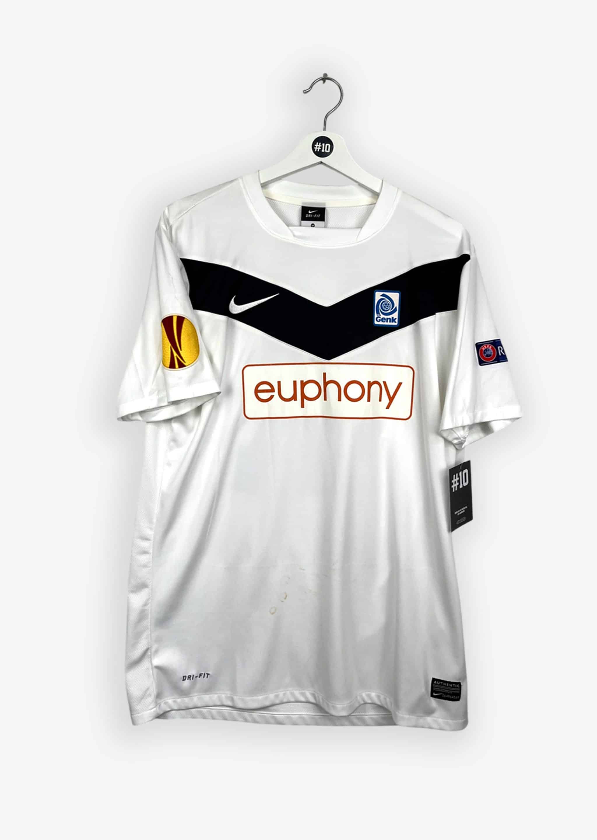 KRC GENK 2012/13 AWAY SHIRT - MATCHWORN/ISSUED EUROPE LEAGUE #11 HAMALAINEN (SIZE M)