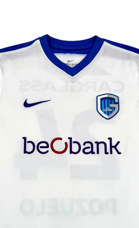 KRC Genk 2017 2018 Pozuelo Away Shirt Matchworn Frontdetail