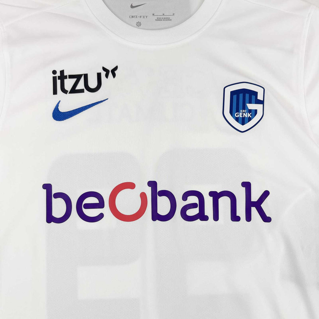 KRC GENK 2022/23 AWAY SHIRT - #99 TOLU 