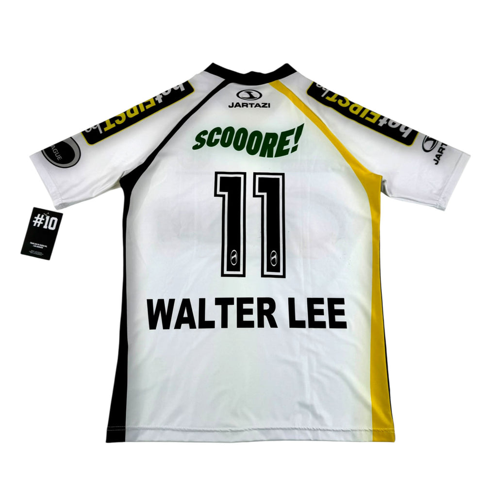 KSC LOKEREN 2012/13 HOME SHIRT - MATCHWORN/ISSUED #11 WALTER LEE