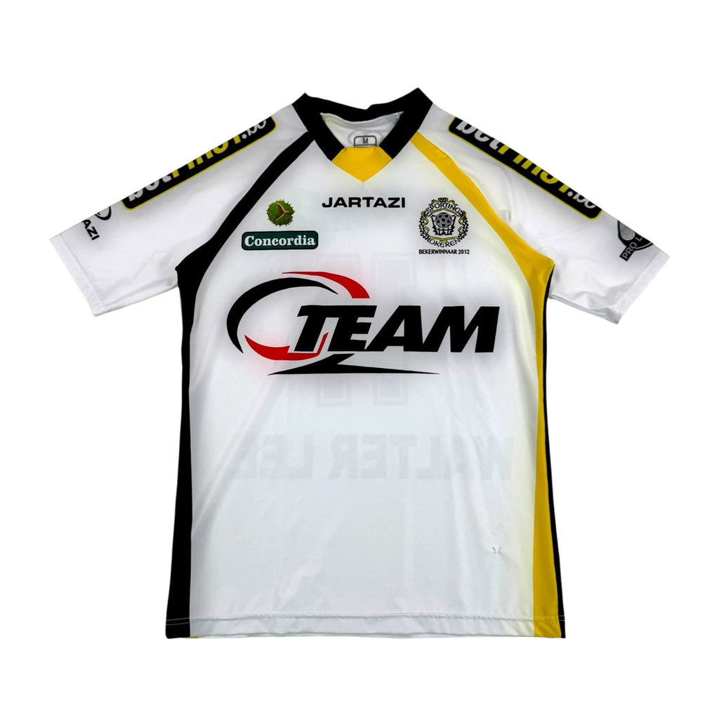 KSC LOKEREN 2012/13 HOME SHIRT - MATCHWORN/ISSUED #11 WALTER LEE