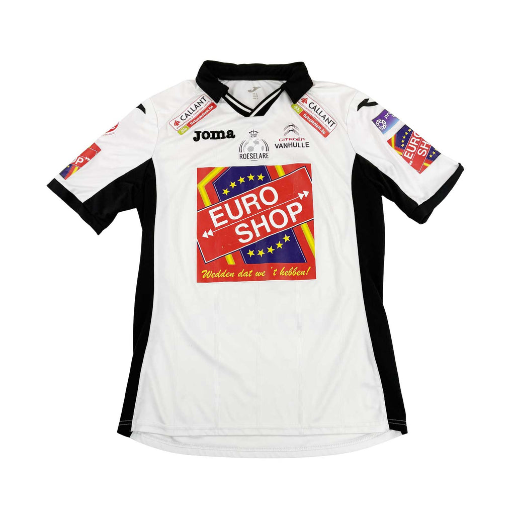 KSV ROESELARE 2015/16 HOME SHIRT - MATCHWORN/ISSUED #5