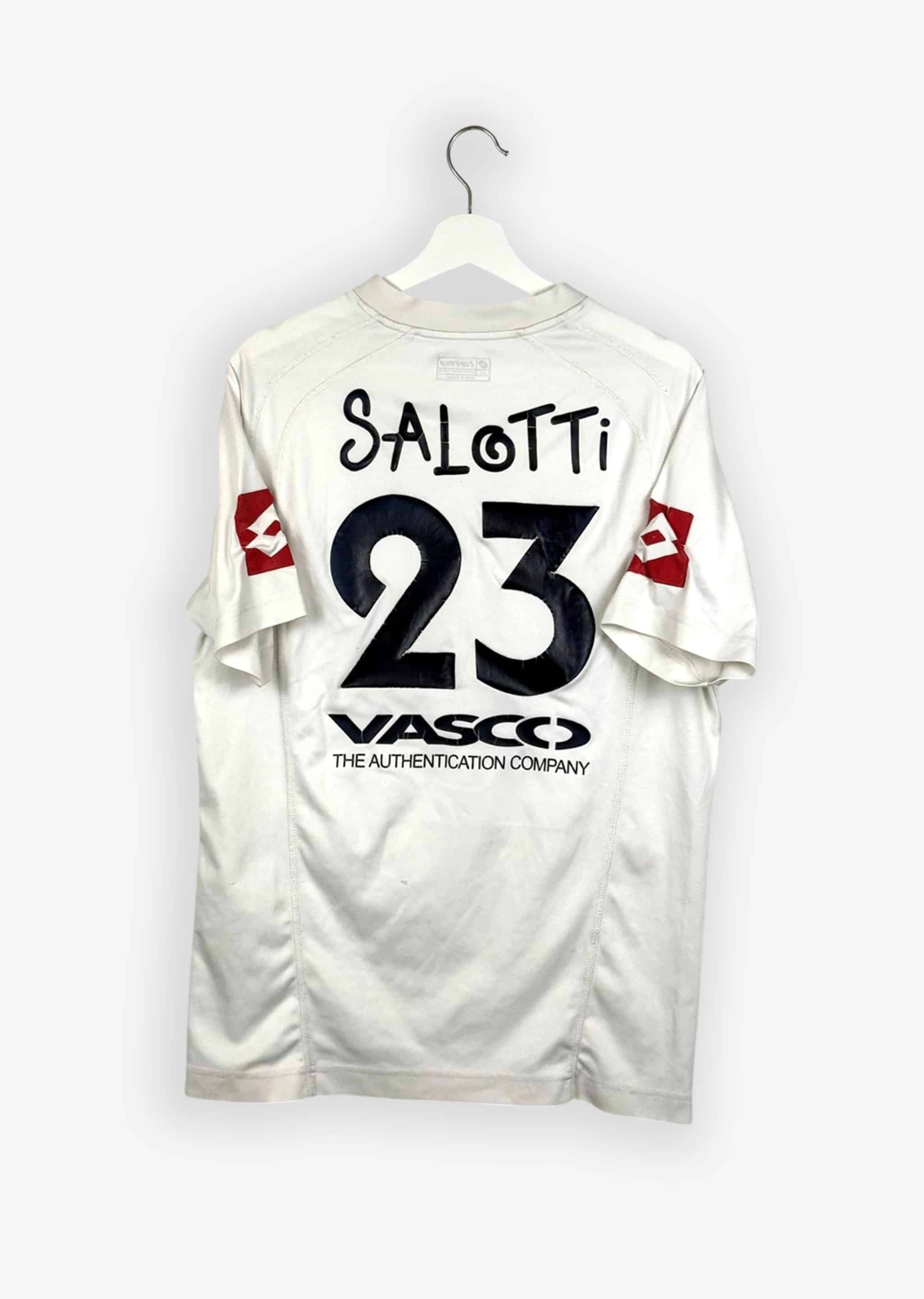 KV KORTRIJK 2007/08 AWAY SHIRT - MATCHWORN/ISSUED #23 NDIAYE (SIZE XL)