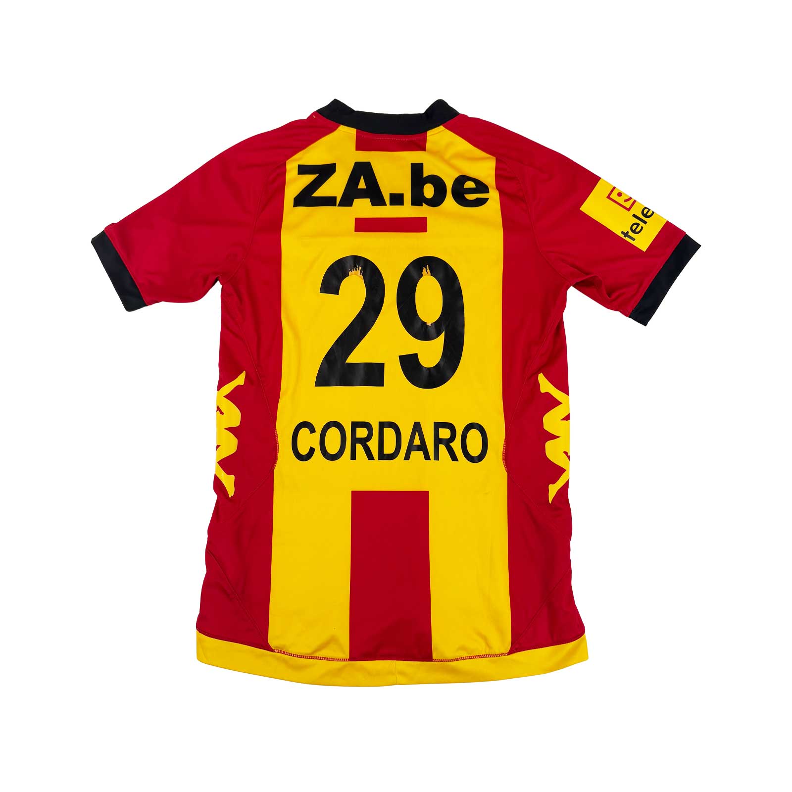 KV MECHELEN 2012/13 HOME SHIRT - #29 CORDARO 