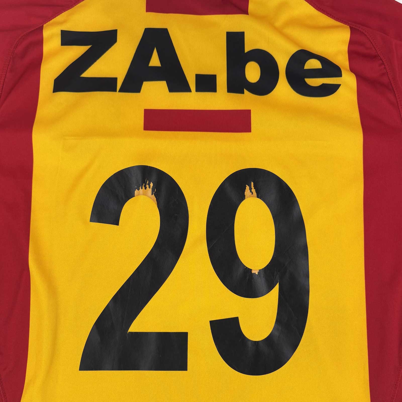 KV MECHELEN 2012/13 HOME SHIRT - #29 CORDARO 