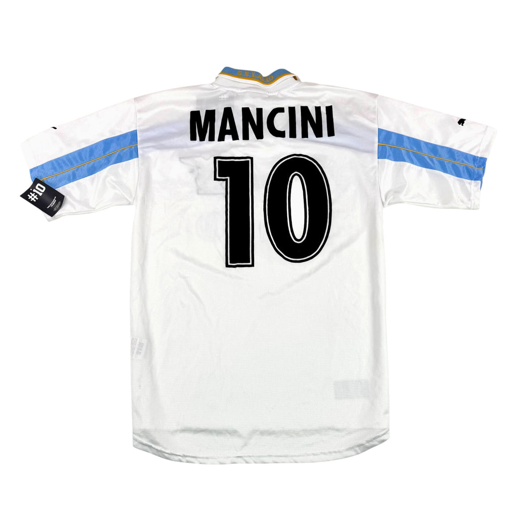 LAZIO ROMA 1999/00 AWAY SHIRT - #10 MANCINI