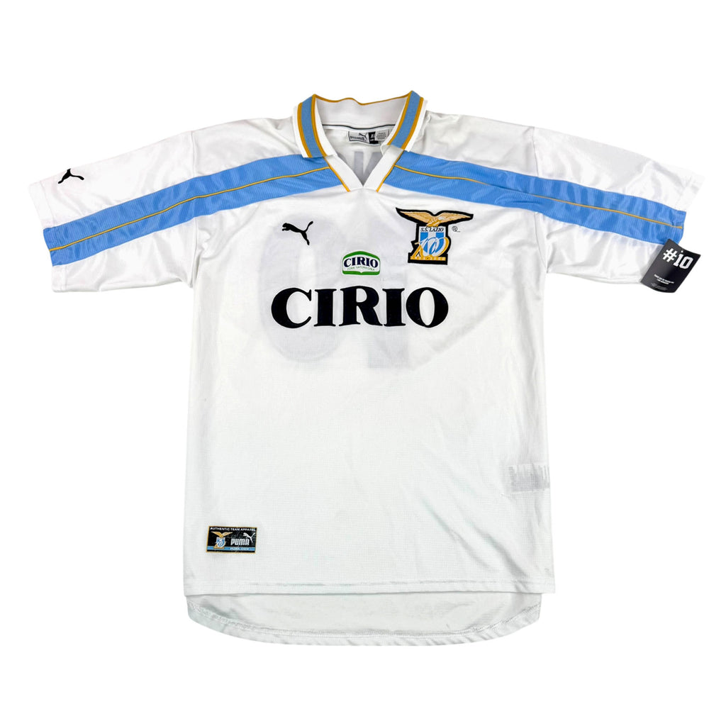 LAZIO ROMA 1999/00 AWAY SHIRT - #10 MANCINI