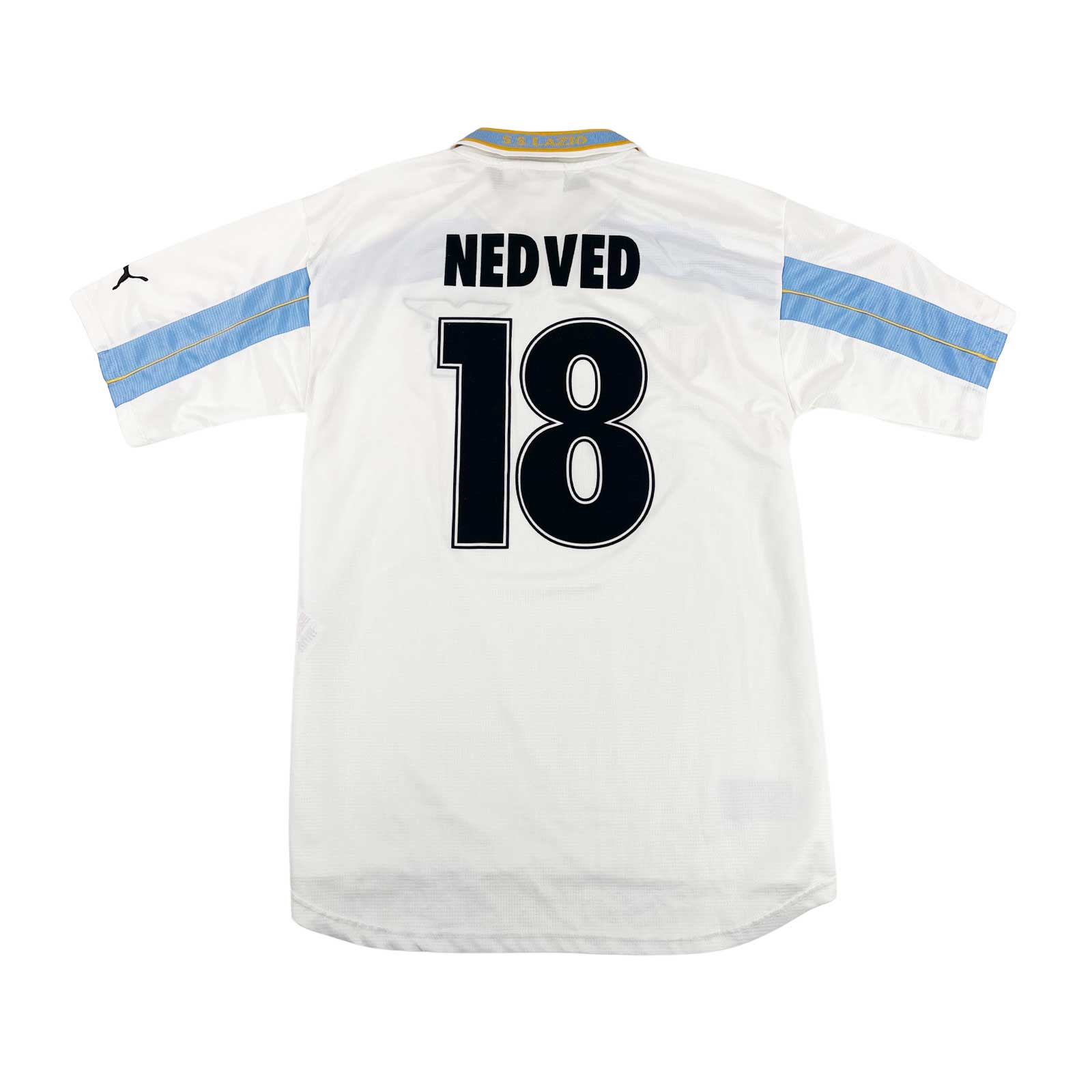 LAZIO ROMA 1999/00 AWAY SHIRT - #18 NEDVED