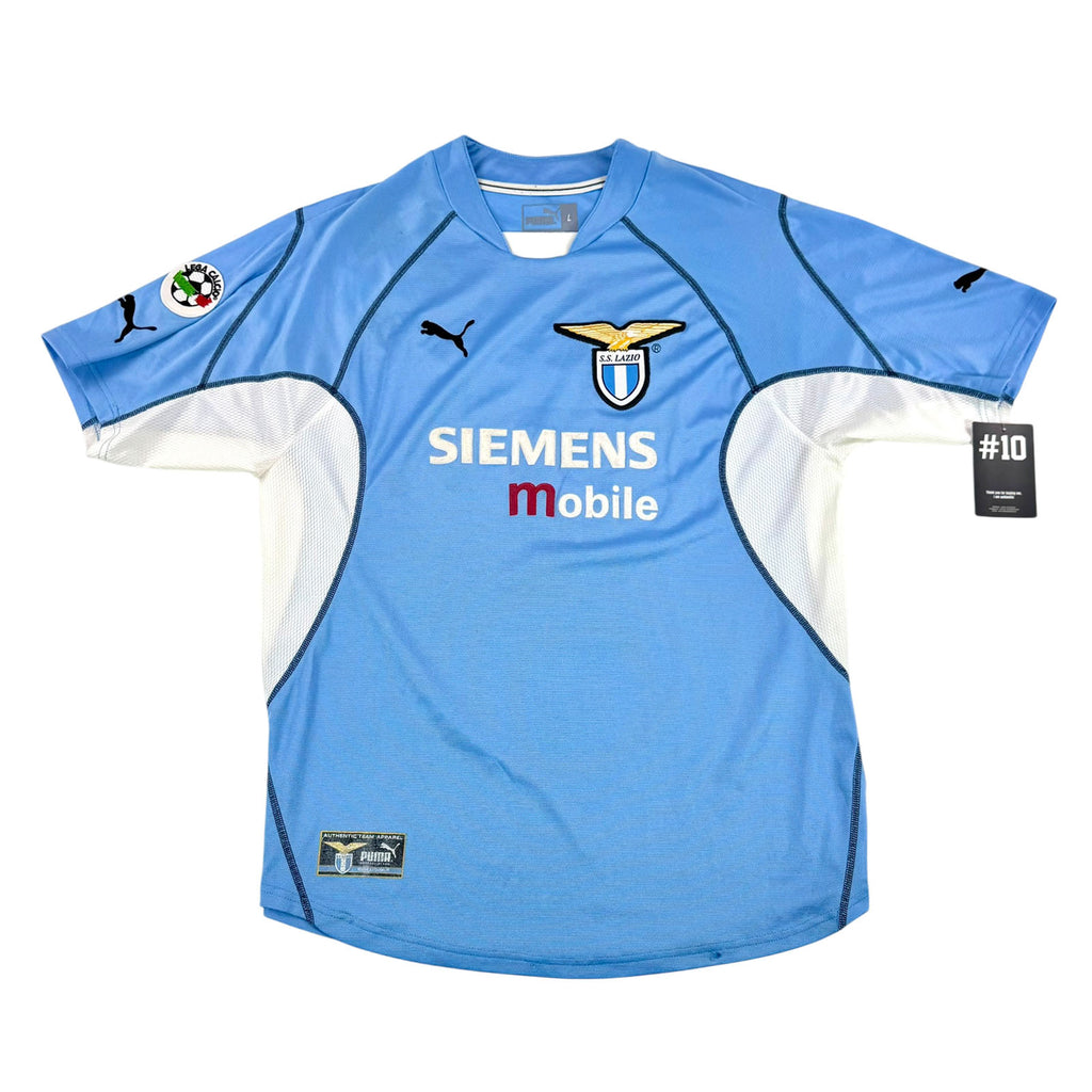 LAZIO ROMA 2000/01 HOME SHIRT - #14 SIMEONE