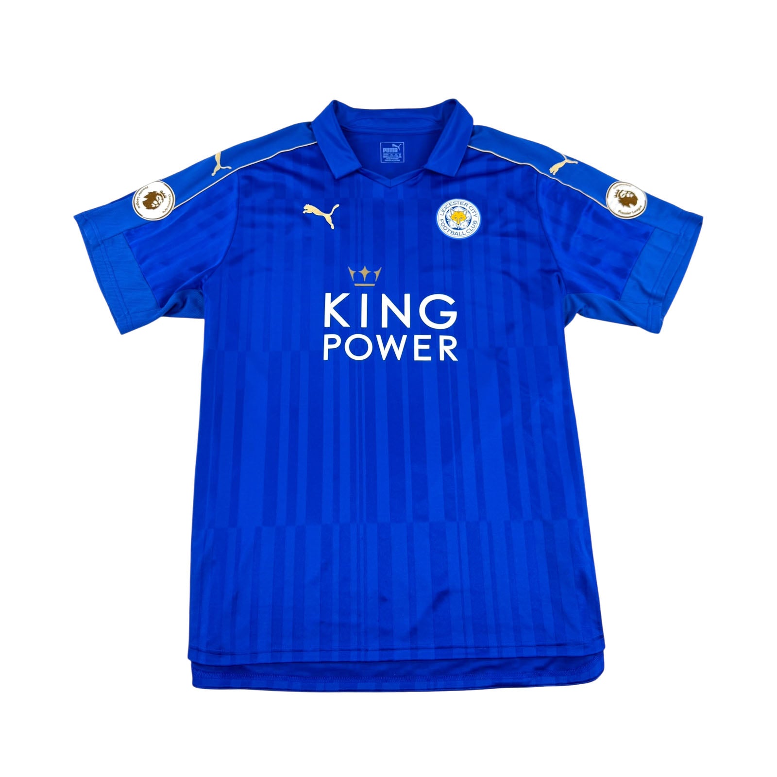 LEICESTER CITY 2016/17 HOME SHIRT - SIGNED #27 WASILEWSKI