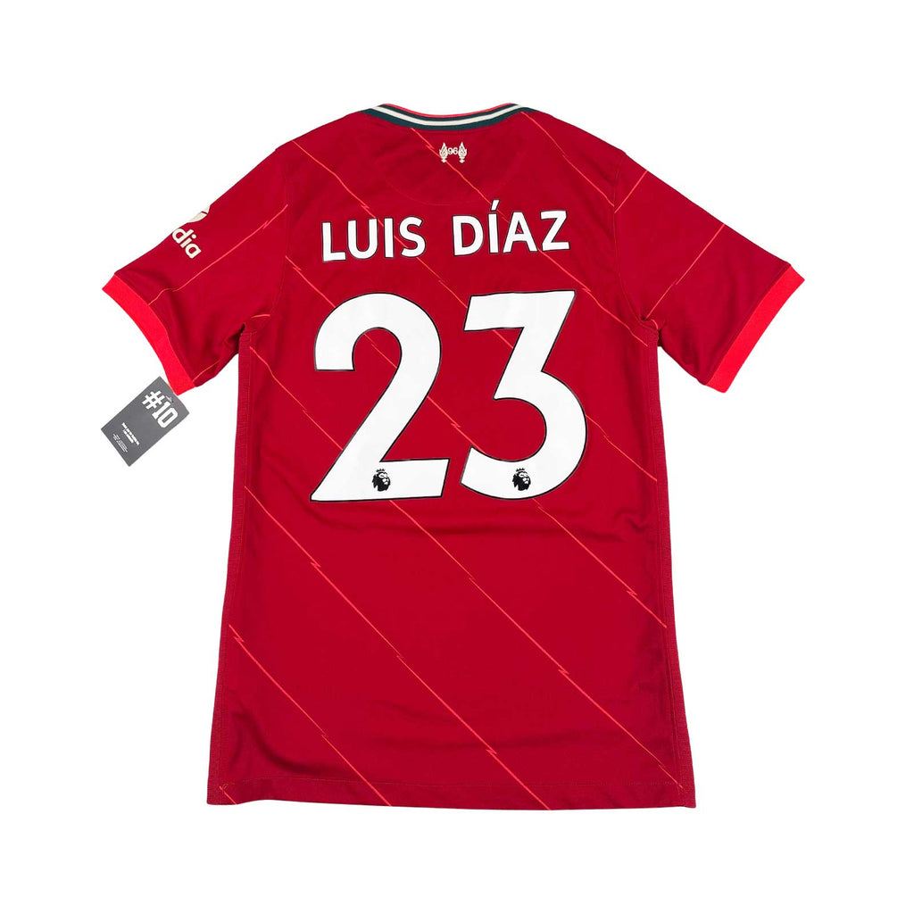 LIVERPOOL FC 2021/22 HOME SHIRT - #23 LUIS DIAZ