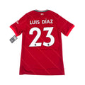 LIVERPOOL FC 2021/22 HOME SHIRT - #23 LUIS DIAZ