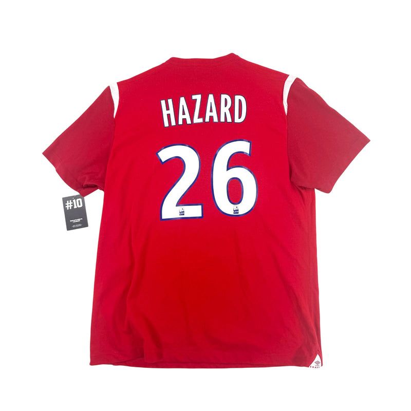 LILLE 2010/11 HOME SHIRT - #26 HAZARD (SIZE XL)
