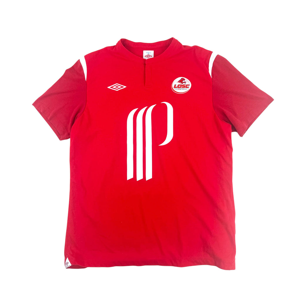 LILLE 2010/11 HOME SHIRT - #26 HAZARD (SIZE XL)