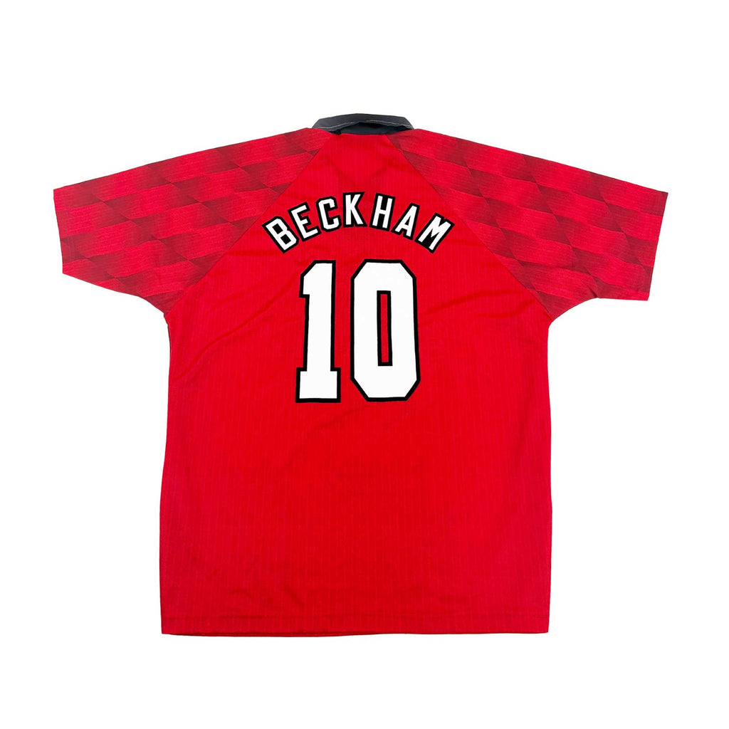 MANCHESTER UNITED 1996/98 HOME SHIRT - #10 BECKHAM