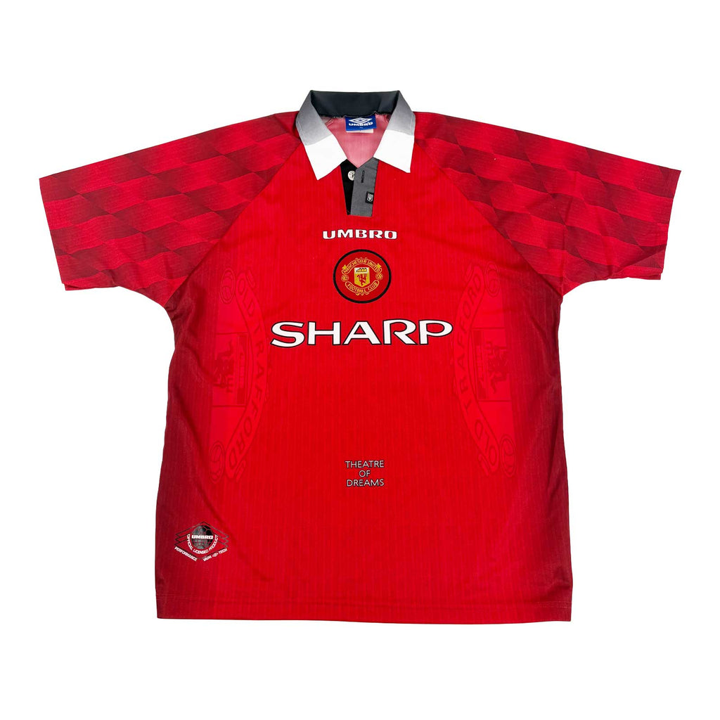 MANCHESTER UNITED 1996/98 HOME SHIRT - #10 BECKHAM